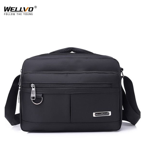 

2019 men bag fashion men crossbody bags multifunctional nylon shoulder bag waterproof male travel casual messenger bags xa180zc