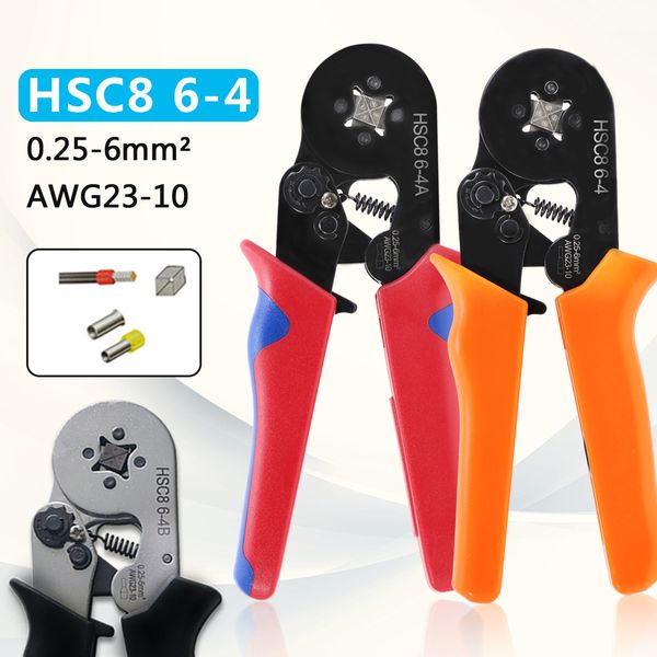 

mini electric clamp 23-7awg 6-4a with 400pcs box 0.25-6mm2 high precision fixture set for tube terminal pressing tool