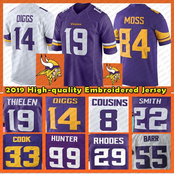 

Minne ota adam 19 thielen jer ey viking 14 digg 8 cou in 99 hunter 84 patter on 55 barr rudolph 29 rhode 33 cook men football jer ey