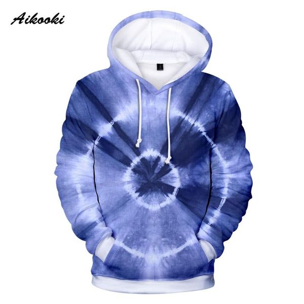 

tie dye men 3d sweatshirts hoodies handsome men 3d clothing hoody street wear fashion casual boys clothes autumn tracksuits, Black