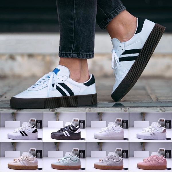 

36 44 mens samba rose gazelle classic green black blue red pink white women s lightweight student casual size - outdoor shoes