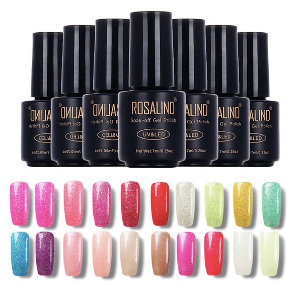 

7ml silver diamond series gel nail polish glitter nail polish colorful shiny uv gel soak off varnish