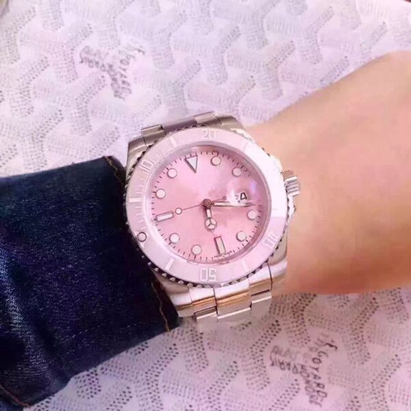 

Корона Relogio feminino Розовый часы женские фирменные элегантные дизайнерские дамы пла