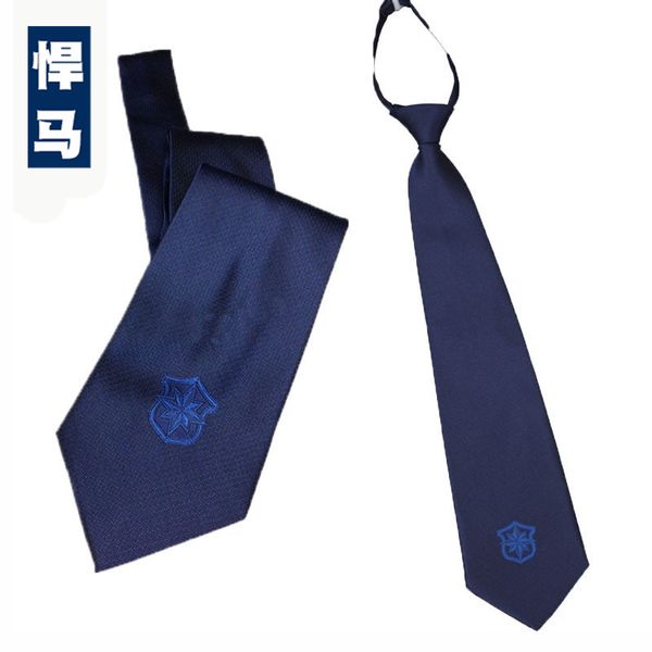 

new security tie zip tie mens womens security guard uniforms dark blue security womens clothing accessories, Blue;purple