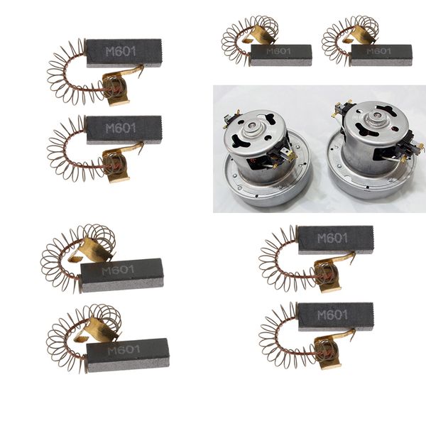 

8 pcs dog grooming tools force hair dryer parts - carbon brush 6.5x11.5x32mm