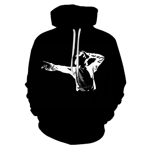 

new arrival classic dance moves singer michael jackson black and white