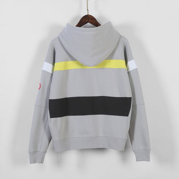 

version cav empt overdyed panel hoodies men women cavempt pure cotton hooded sweatshirts hiphop men thick warm hoodies, Black