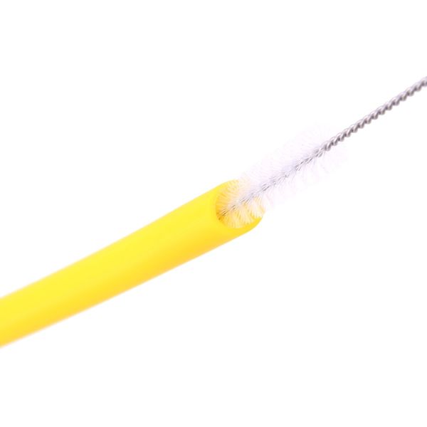 

6pcs reusable grade silicone drinking straws include 2 cleaning brushes new 72xf