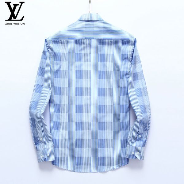 

mens designer shirts vl high end fashion brand logos luxury tide shirts comfortable sports breathable business shirts, White;black