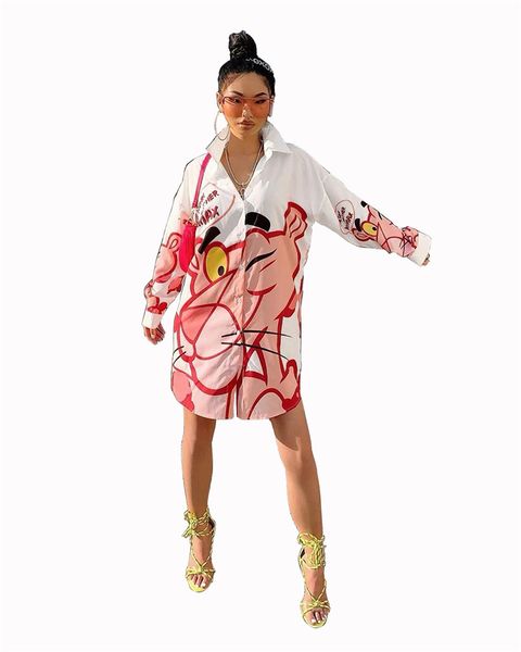 

womens deaigner shirt dress summer digital printed dresses casual designer womens white dresses, Black;gray