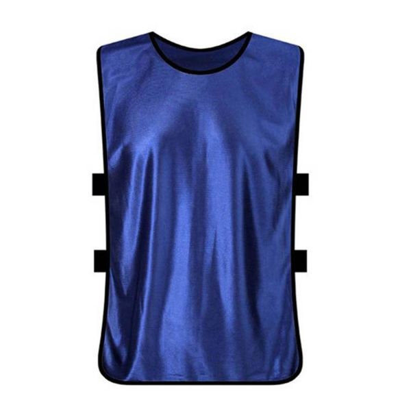 

polyester sports training bibs basketball netball cricket vests soccer football basketball training vest, Gray;blue