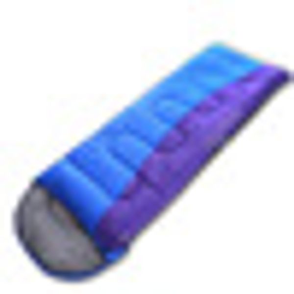

210*75cm 2 person 190t waterproof cotton camping sleeping bag winter autumn envelope hooded outdoor camping vacuum bed