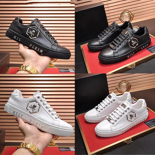 

new fashion luxury senior handmade men leather designer genuine leather breathable fallow leisure sports shoes size38~45, Black