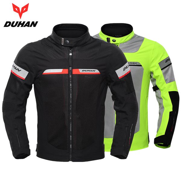 

duhan motorcycle jacket men motorbike jacket protective gear breathable waterproof moto motorcycle clothing for summer