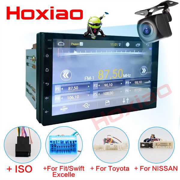 

hoxioa 2din android 6.0 car no dvd плеер gps wifi bluetooth 7-дюймовый usb 2 din авторадио автомобильный радиоприемник