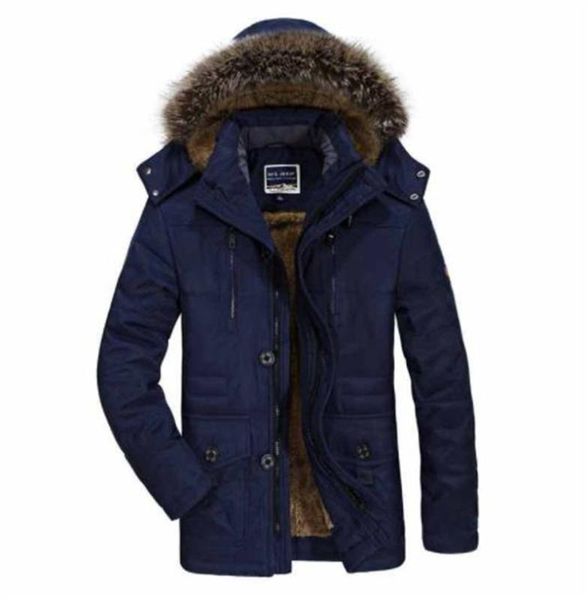

windbreak winter casual pocket down plus size coats middle long solid color mens outerwear patchwork hommes clothing thickened hooded mens, Black