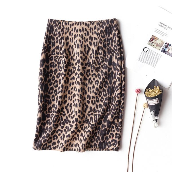 

женщины юбки юбка-карандаш harajuku streetwear leopard юбка пятно осень зима женщин hip spike карандаш длинная юбка saia faldas юп mujer, Black