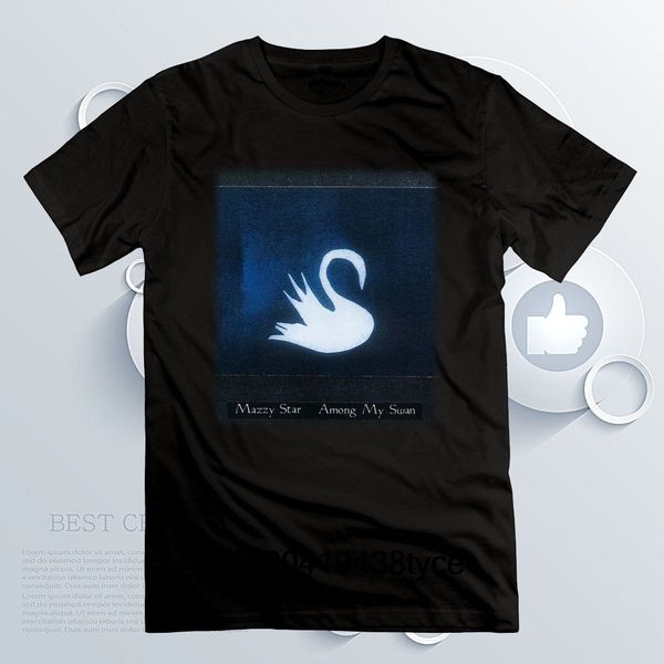 

mens mazzy star among my swan t-shirts, White;black