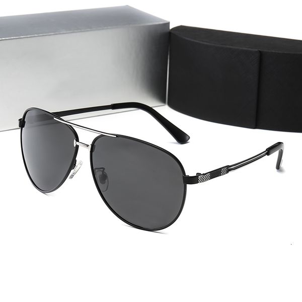 

new brand designer men and women travel must-have anti-uv sunglasses polarized influx of people trendy street fashion glasses with boxnk1, White;black