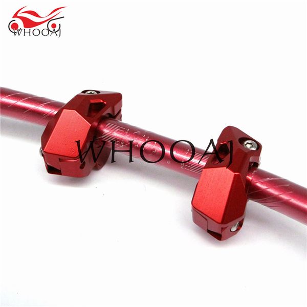 

универсальный мотоцикл 22mm 28mm handlebar ручка бар хомуты riser для 696 796 795 821 1100