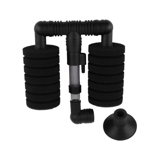 

new practical aquarium biochemical sponge filter fish shrimp tank air pump xy-2831 for fish tank home fish pets products