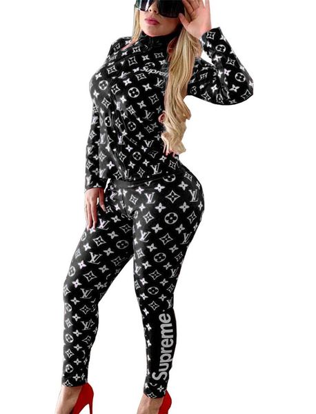 

Women 039 port uit 2019 new track uit women weat hirt and jogger et autumn winter two piece et women jacket coat trou er, Gray