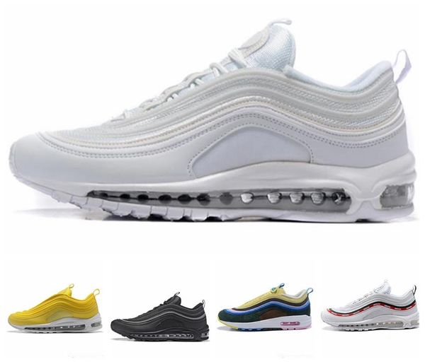 

2020 metallic pack running shoes for mens women sneakers designer men trainers silver gold black white gym red sports