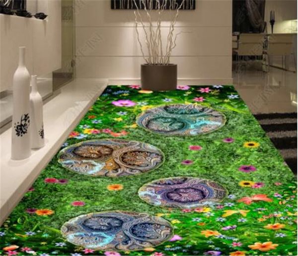 

ползоваелкие retail garden киѬпи green grass 3d наполное ковѬовое покѬие mural