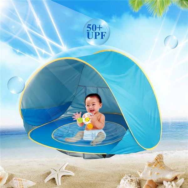 Acheter Infant Uv Protection Piscine Soleil Abri été Enfants Bébé Plage Tente Portable Piscine Ombre En Plein Air Rose Bleu Orange De 1759 Du