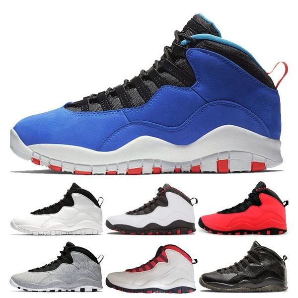 

10 tinker men basketball shoes 10s mens desert camo chicago steel grey cement gs fusion red i'm back cool grey sneakers