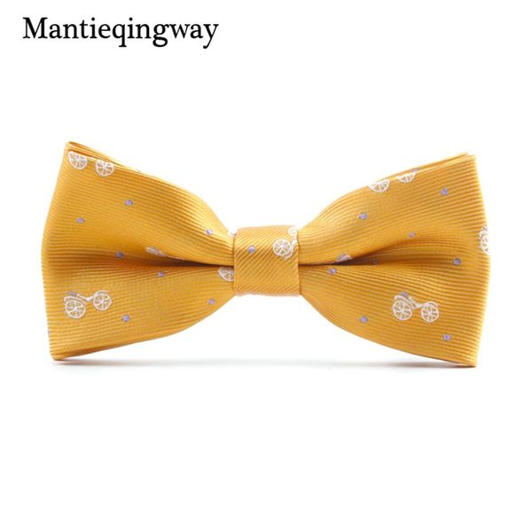 

children christmas bowtie polyester cartoon pattern bow tie for baby boys girl gravatas collar kids bow ties, Black;gray