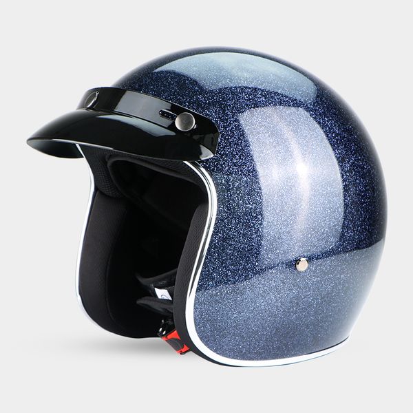 

new retro motorcycle helmets open 3/4 face motorcycle helmet 9 colors chopper retro helmets
