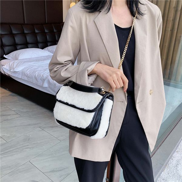 

new chain bag, women's shoulder-slung women's bag, fashion simple shoulder bag