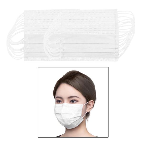 

outdoor anti pollution respirator adults mouth mask cover 50pcs