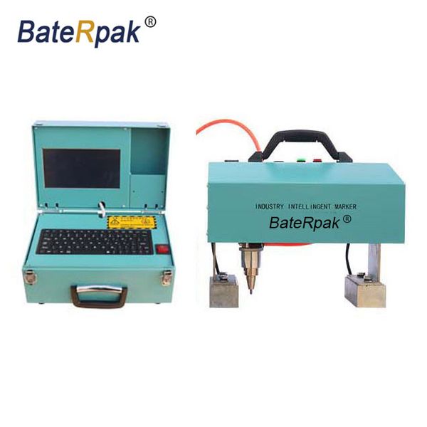 

cm series baterpak computer type handheld pneumatic marking machine,portable metal parts batch number engraving machine