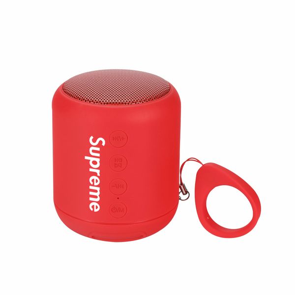 

designer sup cell phone speaker brand bluetooth speaker fashion subwoofer wireless bluetooth speaker music microphone with black and red