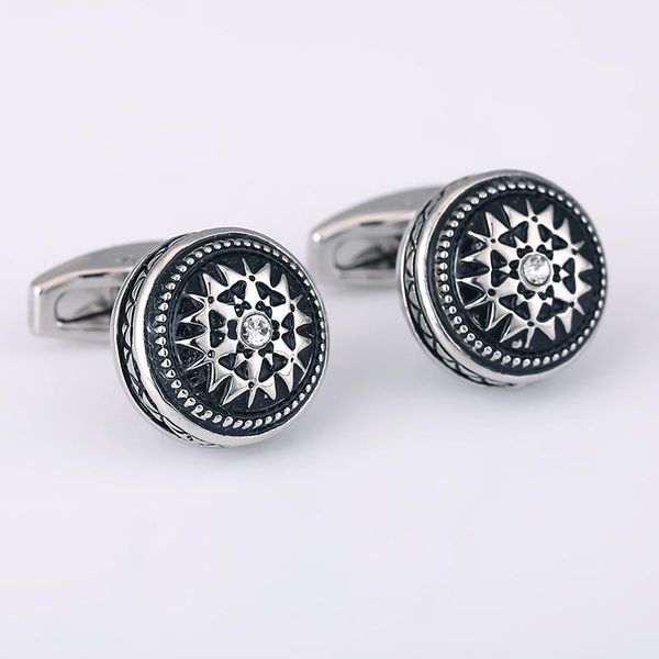 

vagula lawyer groom cuff links fashion cufflinks wedding crystal cuffs gemelos de alta calidad 51435, Silver;golden