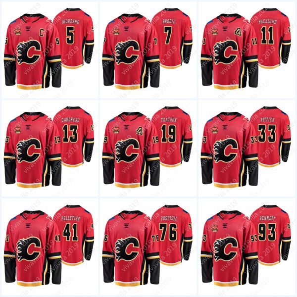 

Youth Calgary Flames 5 Mark Giordano 13 Johnny Gaudreau 19 Matthew Tkachuk Mikael Backlund Noah Hanifin T. J. Brodie David Rittich Jerseys