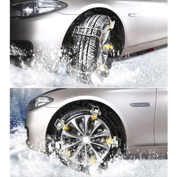 

universal snow tire chains for car truck suv anti-skid emergency winter driving snow chains for cars