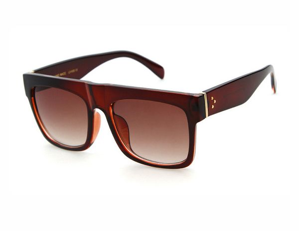 

summer one in europe and america retro sunglasses foreign trade explosion models sunglasses gradient big box-framed glasses, White;black