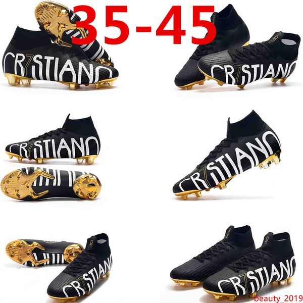 

football boots nuovo white pack soccer cleats mercurial superfly v 360 elite neymar soccer shoes mens cristiano ronaldo 36-45