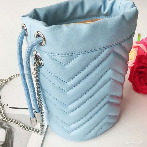 

round drawstring cosmetic bag wash mini package multi functional bucket travel bags large capacity cosmetic bag classic tote type3
