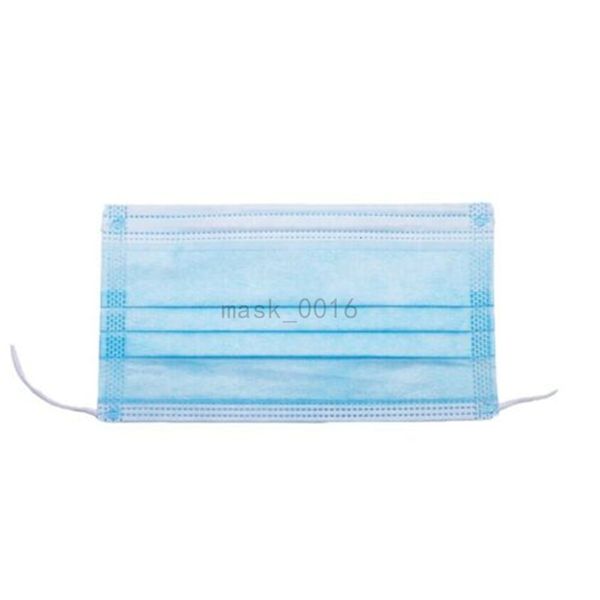 

одноразовые нетканые рот синие маски для лица наружные маски 3 трехслойный фильтр унисекс 1шт пыли рот маска для лица безопасности