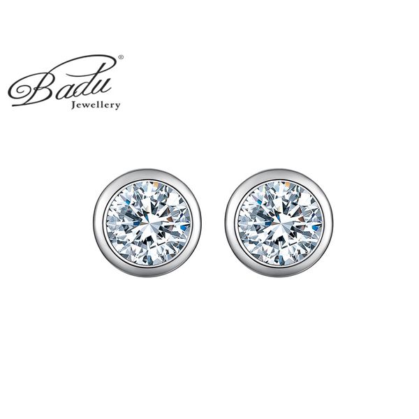 

zircon earrings ladies simple summer decoration girlfriend birthday party classic clothing wild models commemorative decoration, Golden;silver