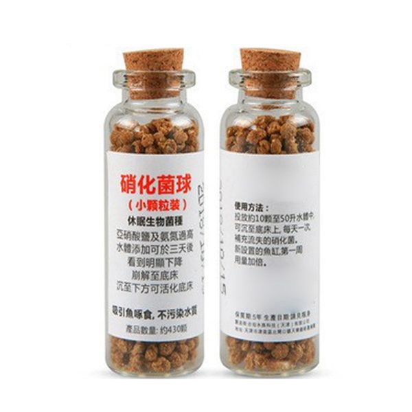 

аквариум нетоксичен био-nitrobacteria мяч для очистки воды fish tank nitrobacteria мячем пруд для очистки воды поставки 23 / 430pcs