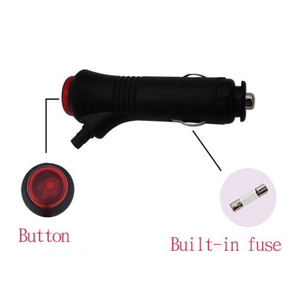 

automotive cigarette lighter with 3m line