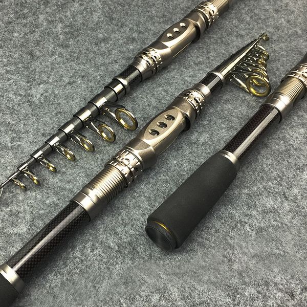 

1.8m-3.3m portable fishing rod spinning surfcasting fish pole olta peixe vara de pesca para carretilha peche fg61