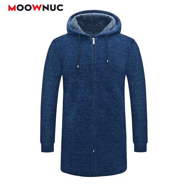 

homme autumn winter sweaters coats thick cardigan men fashion male solid warm brand moownuc sweaters casual slim windproof new, White;black