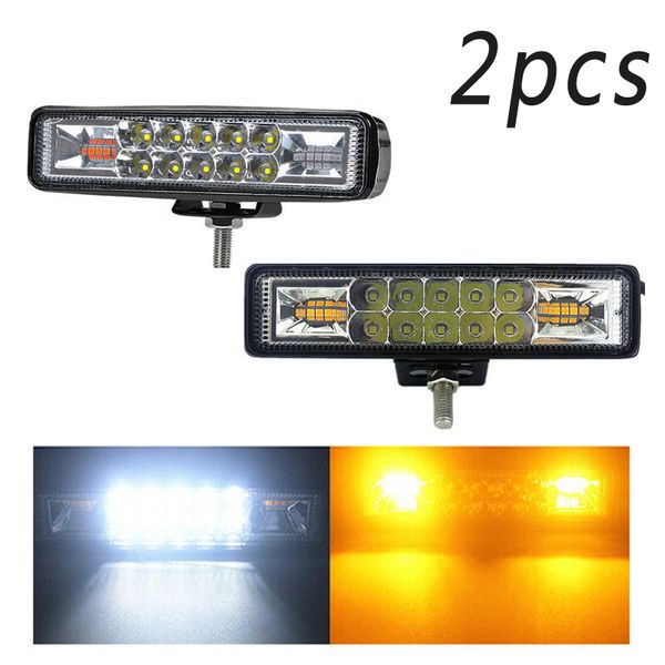 

6000k 9v-30v led light bar for cars motorcycles trucks buses proof lens