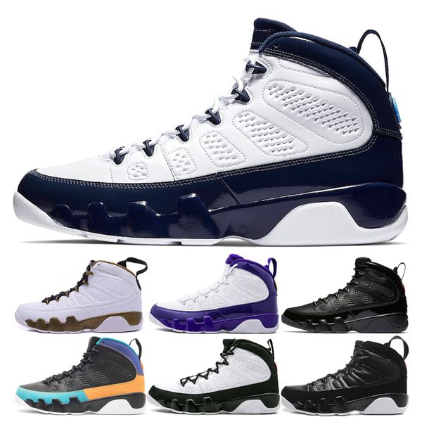 

classic 9 unc basketball shoes 9s dream it,do it the spirit anthracite og space jam bred 2010 release anthracite bred sports shoes, Black